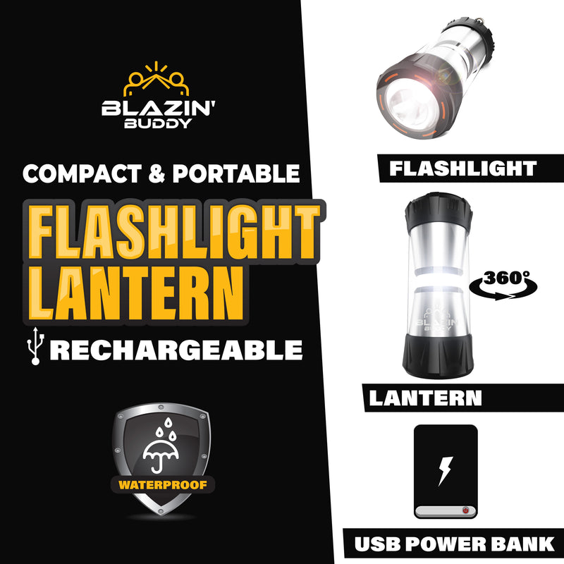 Blazin Buddy LED Multi-Use Lantern & Flashlight