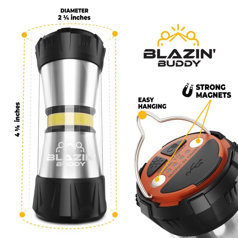 Blazin Buddy LED Multi-Use Lantern & Flashlight