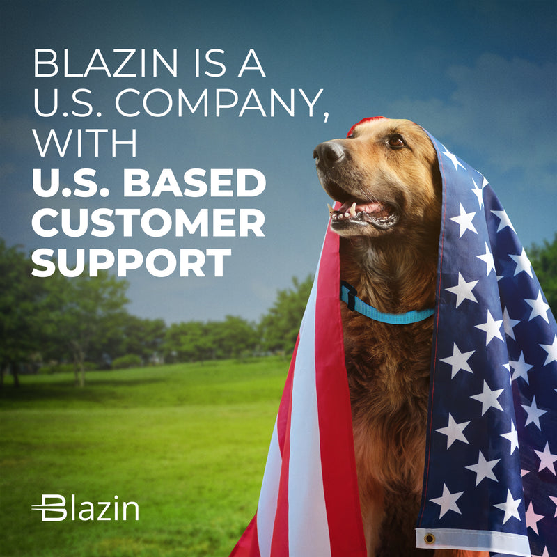 Blazin is a US Company with US Based Customer Support