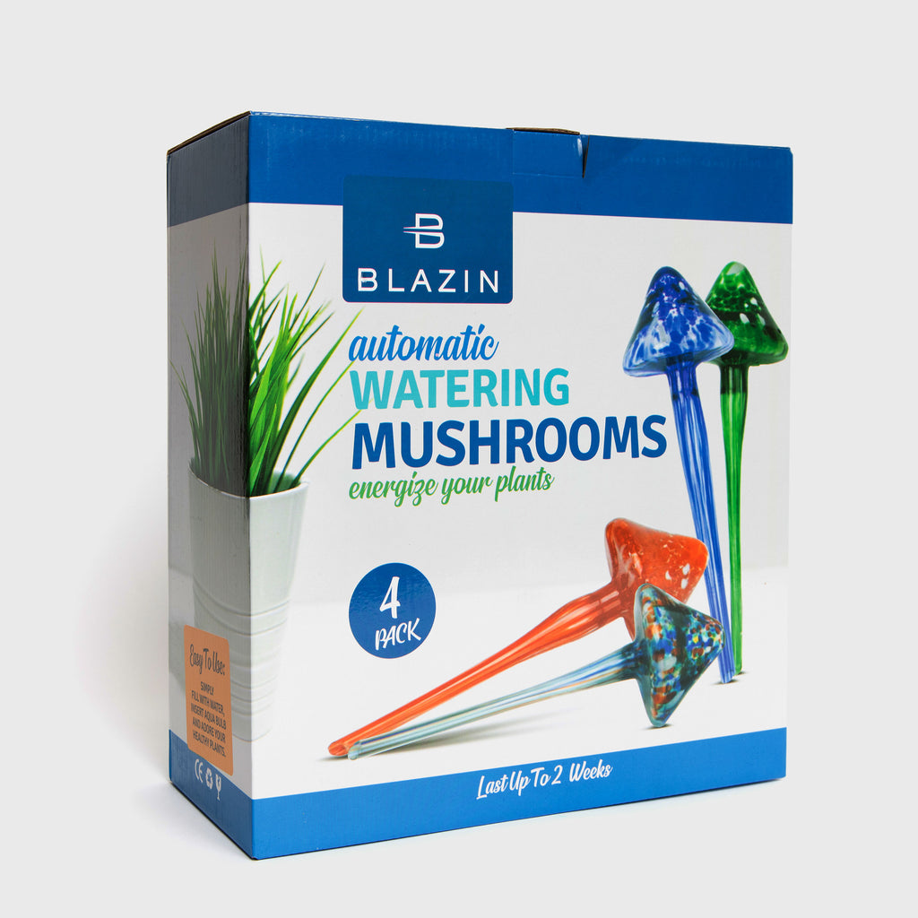 indoor plant watering globes Indoor Plant Watering Globes (Mushroom Shape)