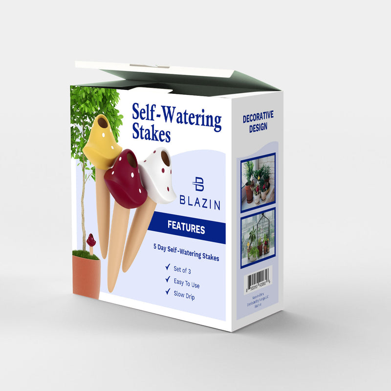 self watering plant stakes Terra Cotta Indoor Plant Watering Globes
