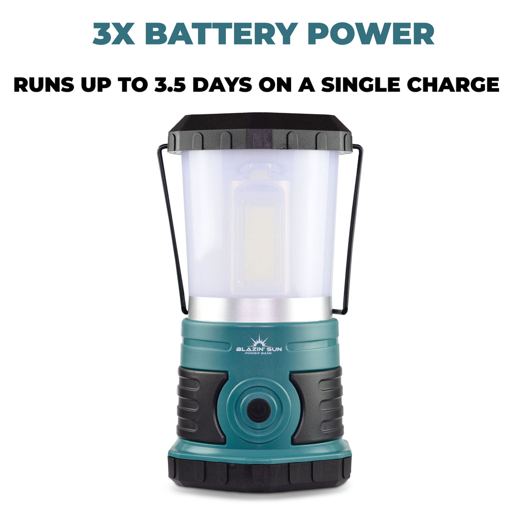 Sunjoy Classic Black 20 Outdoor Battery Powered Lantern