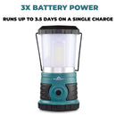 Blazin Sun 1500 Lumen Rechargeable Lantern with Powerbank