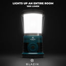 Blazin Sun 1500 Lumen Rechargeable Lantern with Powerbank