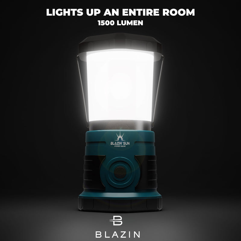 Blazin' Sun 800 | Brightest LED Lanterns Battery Operated | Hurricane and Emergency Storm Light (Frosted)