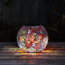 Red Mosaic Garden Light