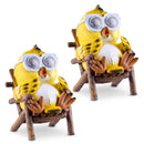 Owl in a Chair Solar Garden Light