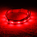 Red LED Dog Collar